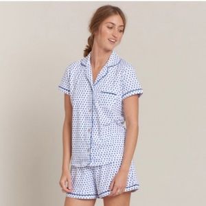 ⚡️roller rabbits blue heart 💙 pajamas!!